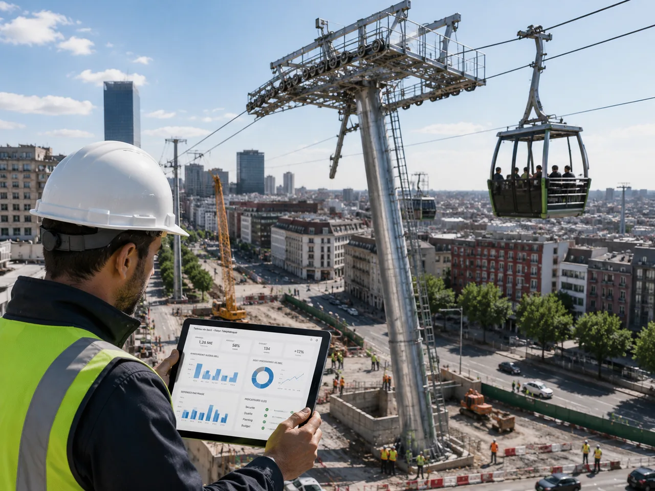 Terrain : chantier et exploitation